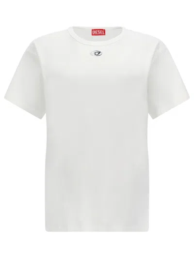 Diesel T-shirt T-normy-od-s1 In White