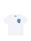 Diesel T-shirt With Logo In White