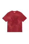 Diesel T-shirt With Logo In Red