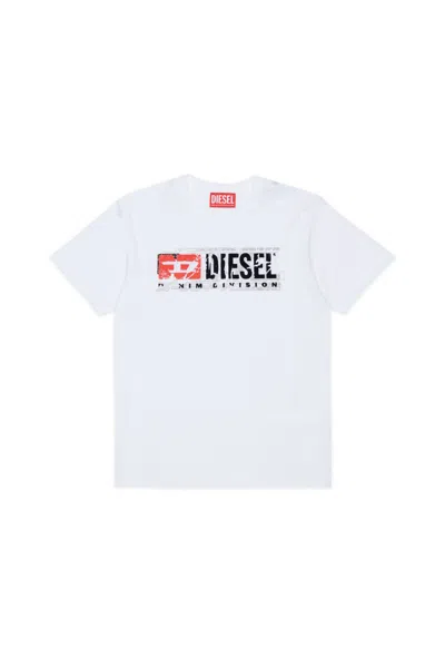 Diesel T-shirt Kids Color Natural In White