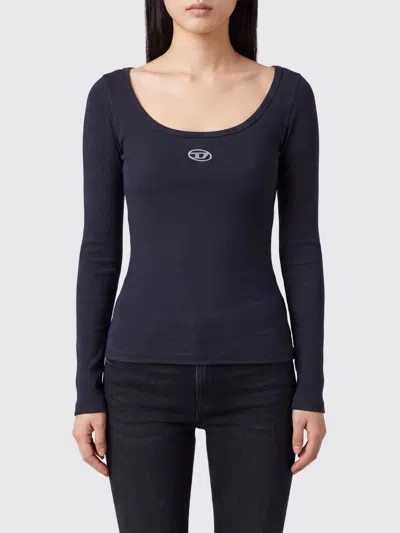 Diesel T-shirt Woman Color Black In Multi