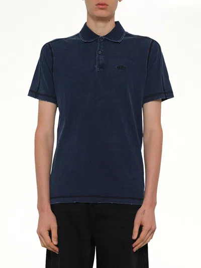 Diesel T-swind Polo In Blue
