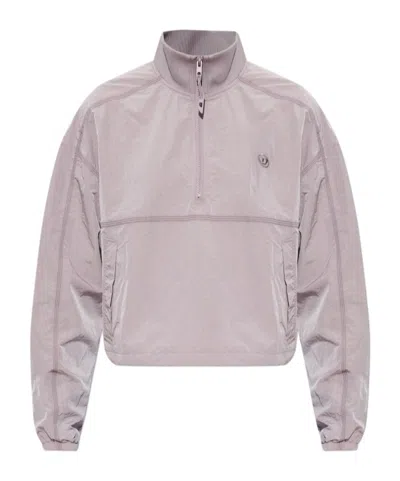 Diesel Turtleneck Jacket In Gray