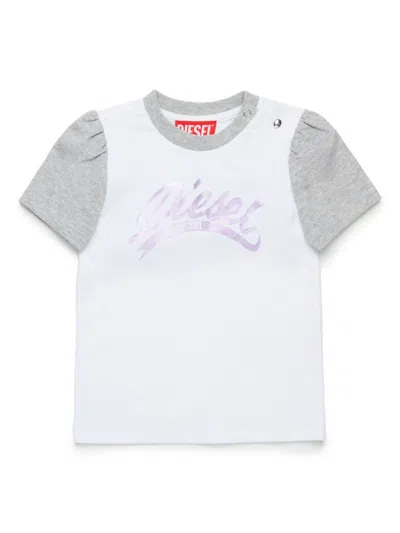 Diesel Babies' Twelb T-shirt In White