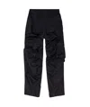 Diesel Womens 9xx P-arne-fem-p2 Cotton-twill Cargo Trousers In Black