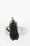 Diesel Two-tone Faux Leather And Mesh S-serendipity Pro-x1 Low Top