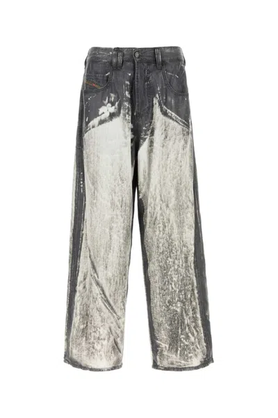 Diesel Kids'  Two Tone Lyocell 1997 Jeans In Gray