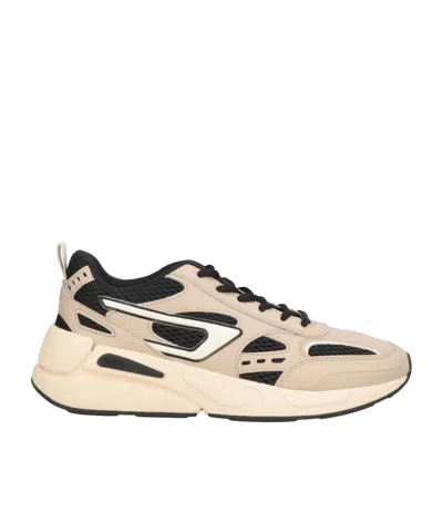 Diesel Two-color Patchwork Casual Low-top Sports Shoes In Nude