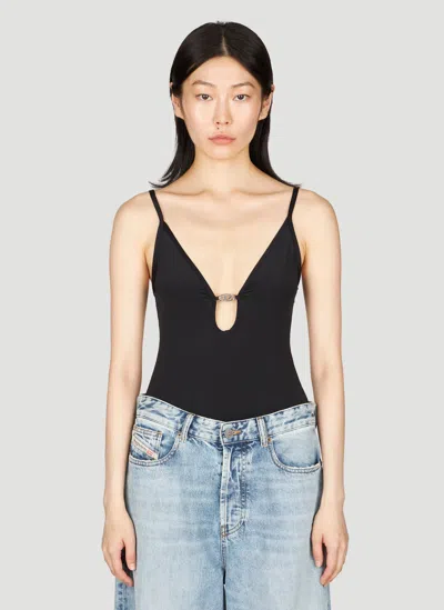 Diesel Ufby-meghan Bodysuit In Black