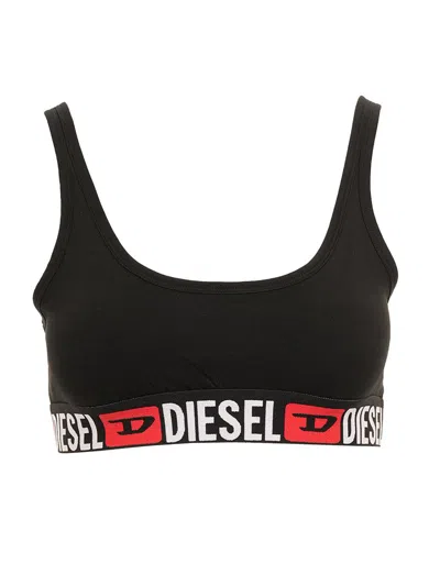Diesel Ufsb-oriba Bralette In Black