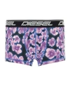 Diesel Printed Stretch Polyester Boxer In Purple