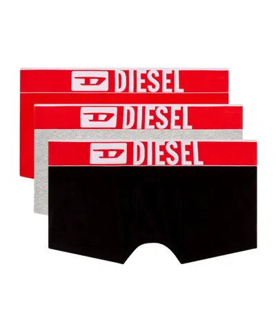 Diesel Umbx-damienthreepack-xl Boxers In Black