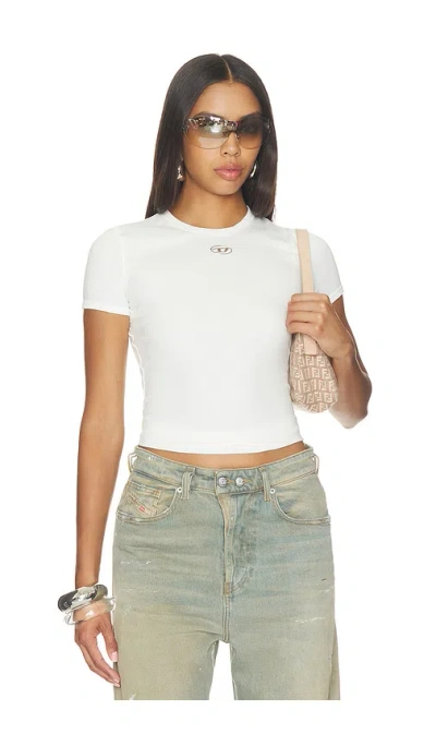 Diesel Uncutie Long T-shirt In White