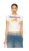 Diesel T-uncuties T-shirt In White