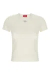 Diesel Uncutieslong-od T-shirt White In White