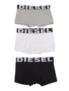 Diesel Logo-waistband Boxers (pack Of Three) In Multi