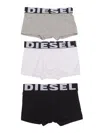 Diesel Logo-waistband Boxers (pack Of Three) In Multicolor