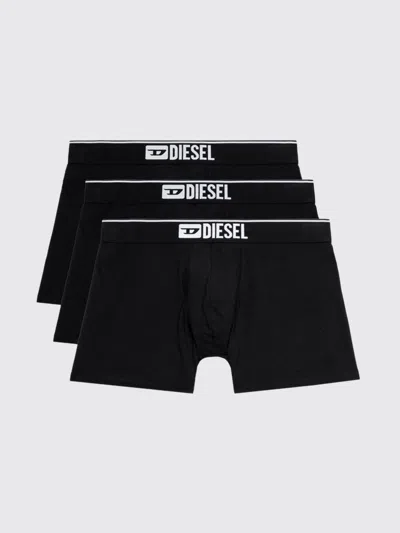 Diesel Underwear Men  In Black