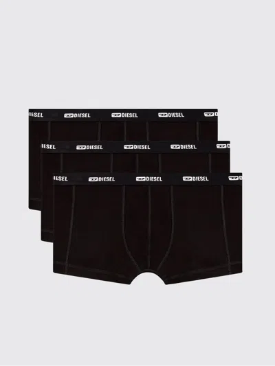 Diesel 3pack Boxer Con Logo In Black
