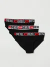 Diesel Confezione Da Tre Slip In Black