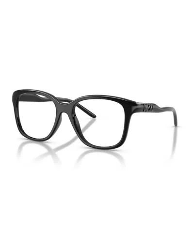 Diesel Unisex Eyeglasses, Dl6012u In Black