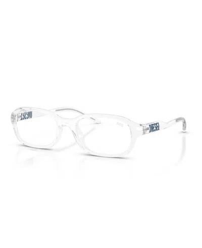 Diesel Unisex Eyeglasses, Dl6015u In Cristal