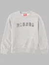 Diesel Unisex Kids Pullover Sweatshirt In Black