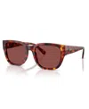 Diesel Unisex Sunglass Dl2005 In Havana Brown