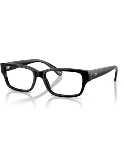 Diesel Unisex Optical Eyeglasses, Dl4002 In Black