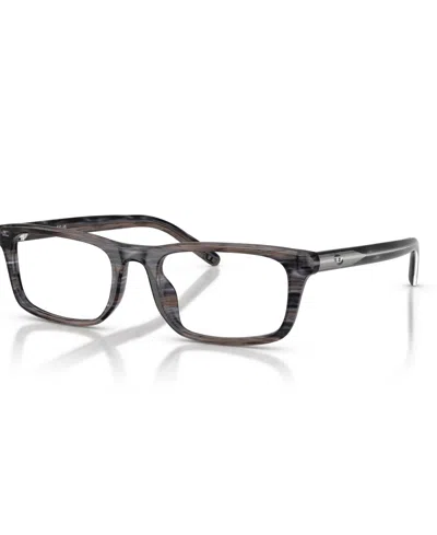 Diesel Unisex Rectangle Eyeglasses, Dl4017u