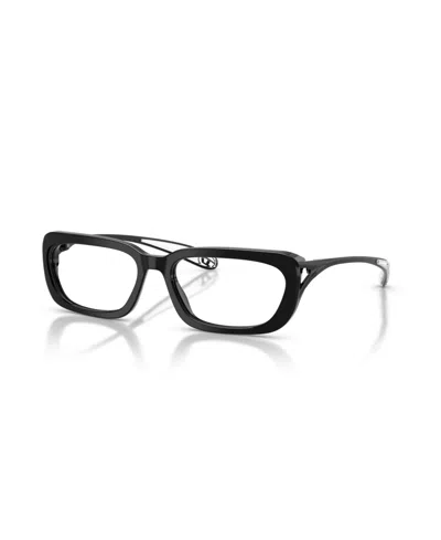 Diesel Unisex Square Eyeglasses, Dl4012 In Black
