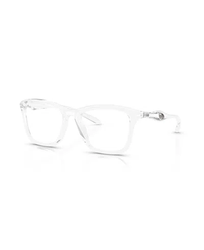 Diesel Unisex Square Eyeglasses, Dl6004u In Transparent
