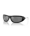 Diesel Unisex Sunglass Dl3001 In Shiny Black