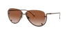Diesel Unisex Sunglass Dl1003 In Gradient Brown