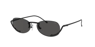 Diesel Unisex Sunglass Dl1004 In Dark Grey