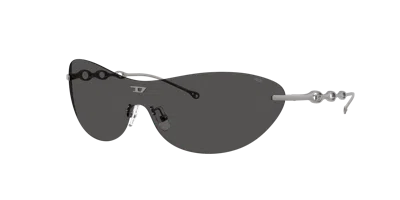 Diesel Unisex Sunglass Dl1006 In Dark Grey