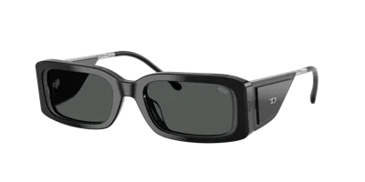 Diesel Unisex Sunglass Dl2017u In Gray