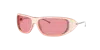 Diesel Unisex Sunglass Dl3001 In Pink Mirror Silver