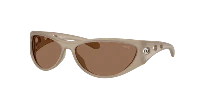 Diesel Unisex Sunglass Dl3004u In Dark Brown