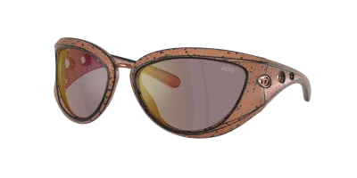 Diesel Unisex Sunglass Dl3007u In Mirror Bronze