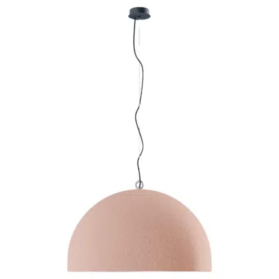 Pre-owned Diesel Urban Concrete 80 Suspension Lamp In Pink Dust By  Living With Lodes