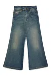 Diesel Wide-legged Jeans In Blue