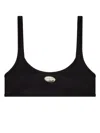 Diesel Ut-bra-top-utlt Bikini Top In Black
