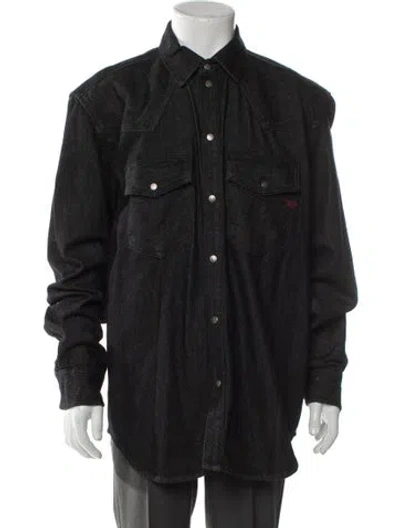 Pre-owned Diesel Utility Jacket In Gray