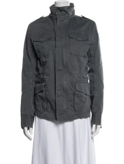Pre-owned Diesel Utility Jacket In Gray