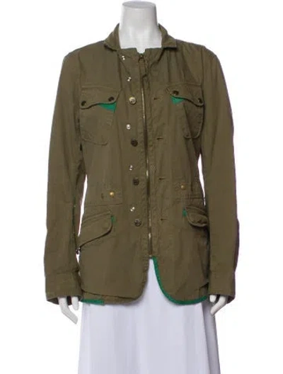 Pre-owned Diesel Utility Jacket In Green