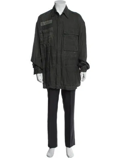 Pre-owned Diesel Utility Jacket In Green
