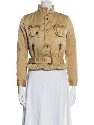 Pre-owned Diesel Utility Jacket In Yellow