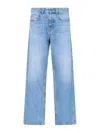 Diesel "2001 D-macro 09i29" Straight Jeans In Blue