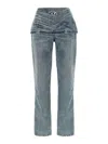 Diesel D-hourjian-fsh1 Jeans In Blue